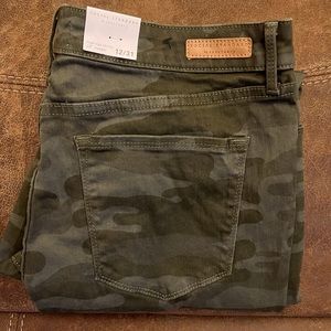 Camo High Rise Skinny Camo Jeans